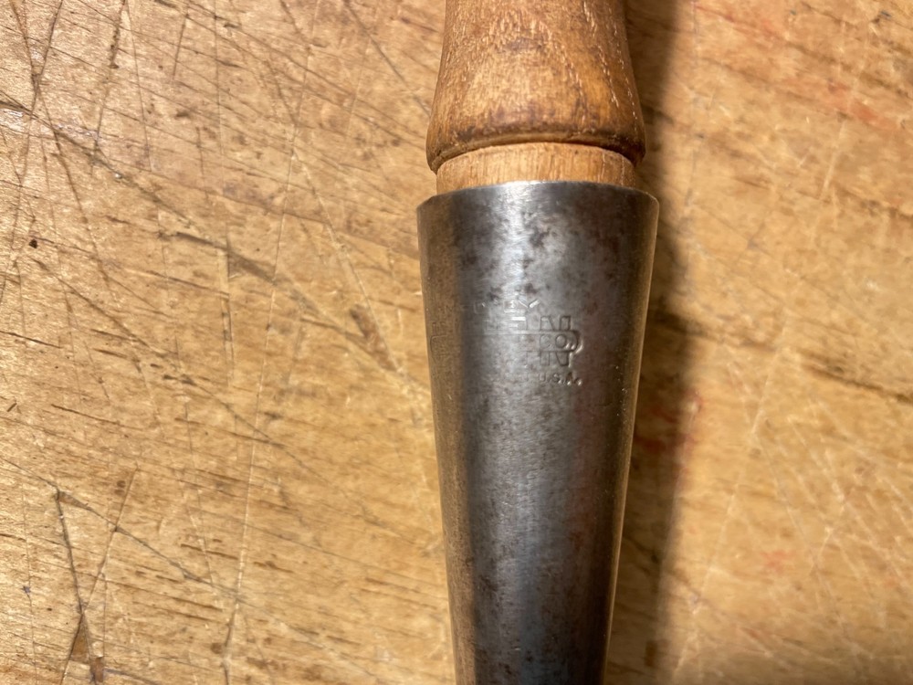 Vintage Union Hardware Co. 1" Wood Chisel