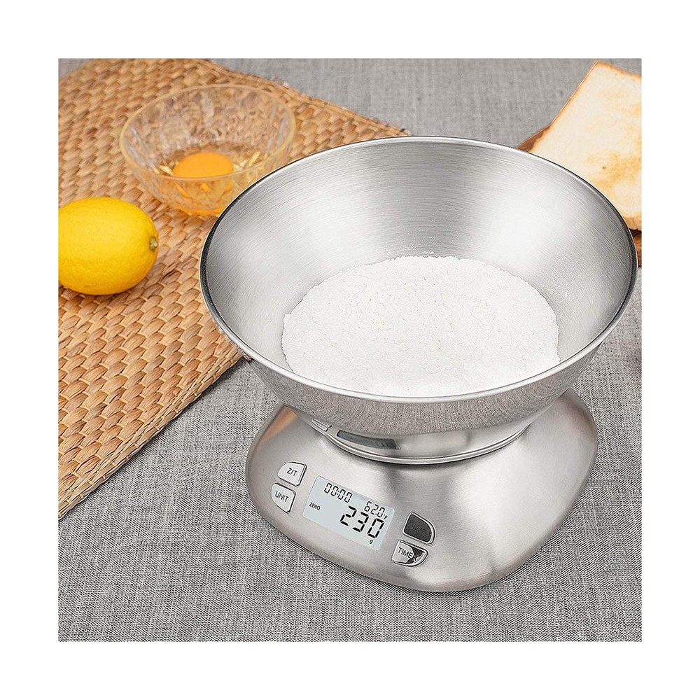 Digital Kitchen Scale with Removable Bowl 2.5L Volume, Electronic S... Fast Ship