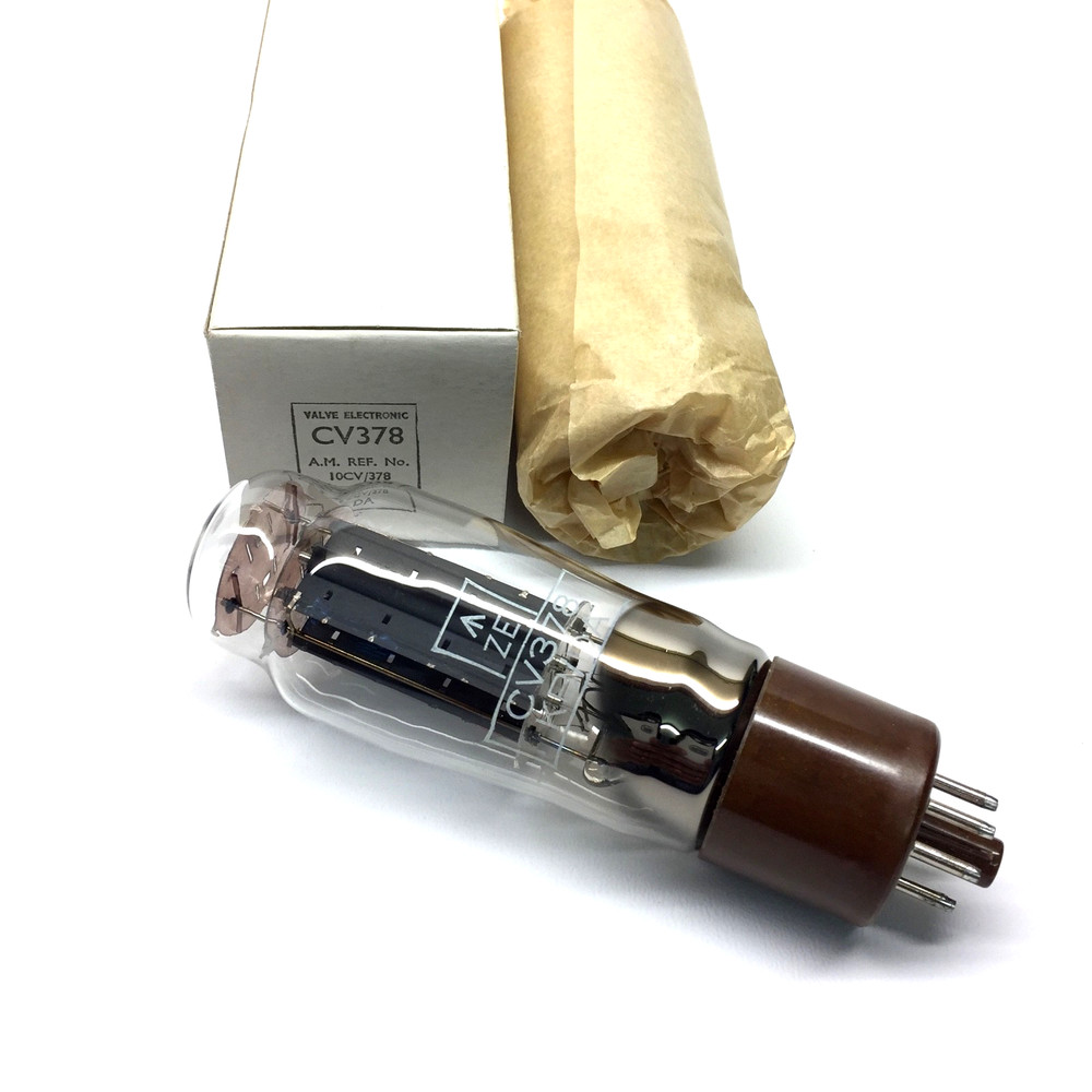 GZ37  CV378  NOS Ring Getter Mullard UK Full Wave Rectifier Valve Tubes