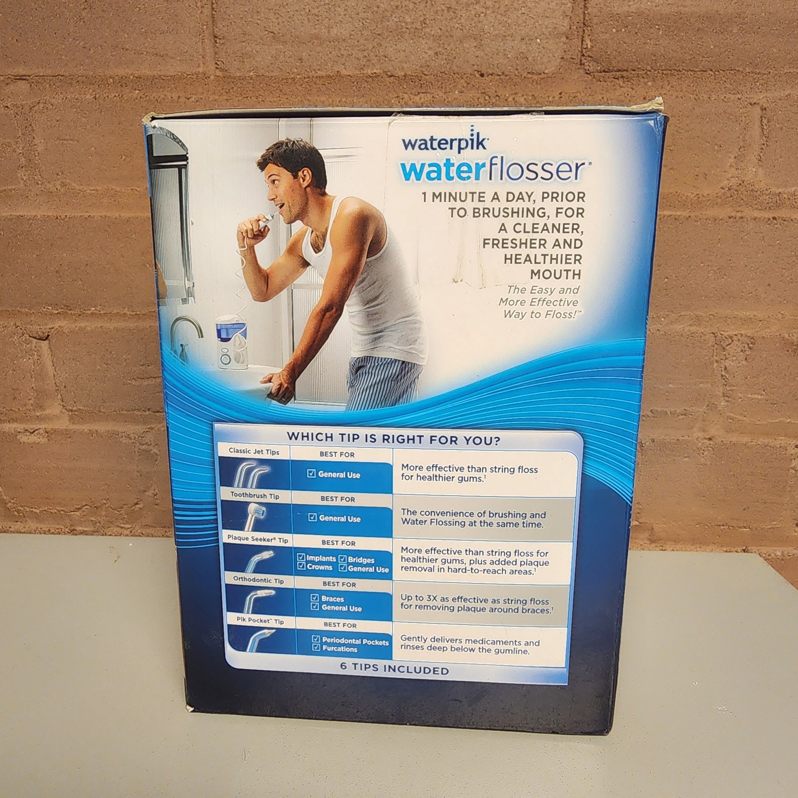 Waterpik Water Flosser Ultra White Model: WP-100W (W)