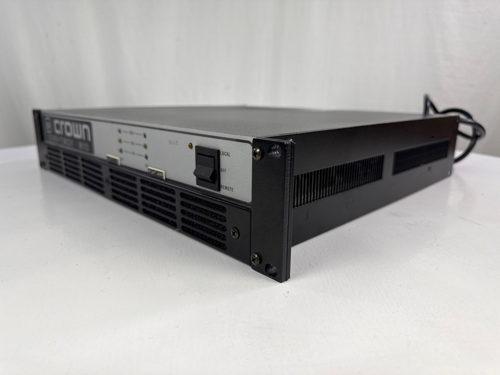 Crown Com-Tech 210 420 Watt Professional Power Amplifier #b