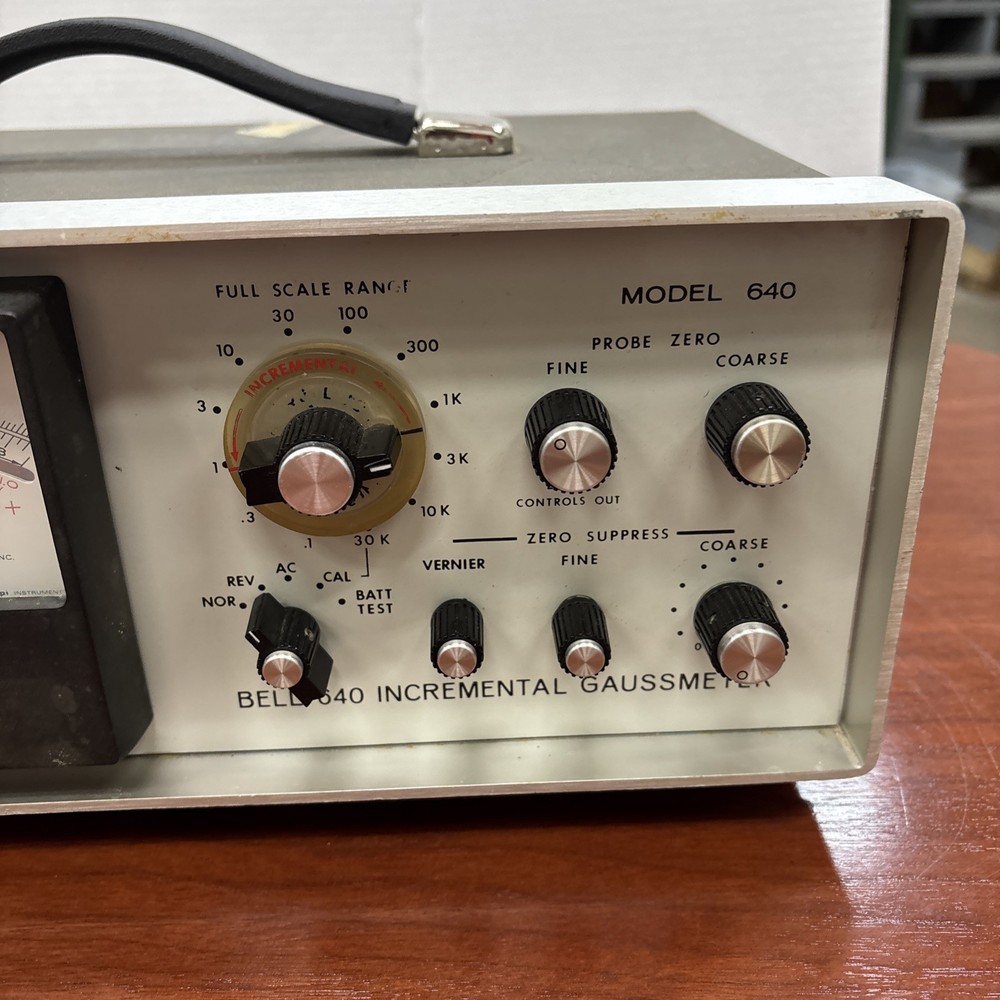 BELL 640 Incremental Gaussmeter