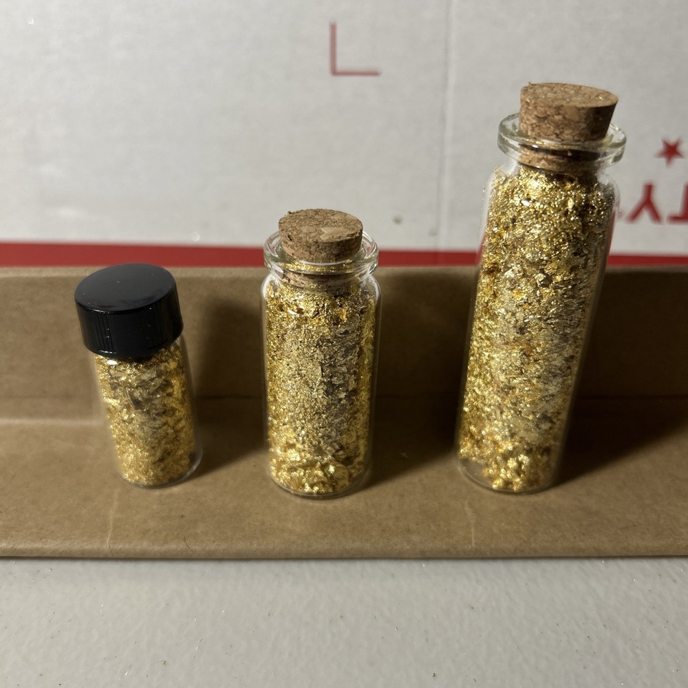 Gold Flake 5/10/15 ML Bottles