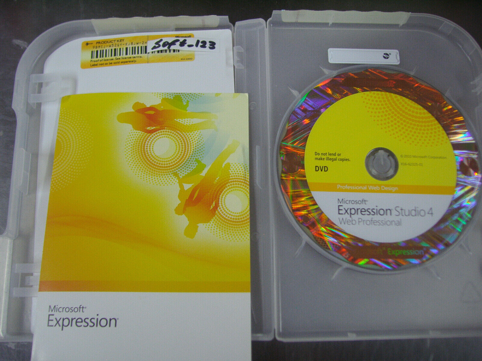 MS Microsoft Expression Studio 4 Web Professional Full English DVD =NEW BOX=