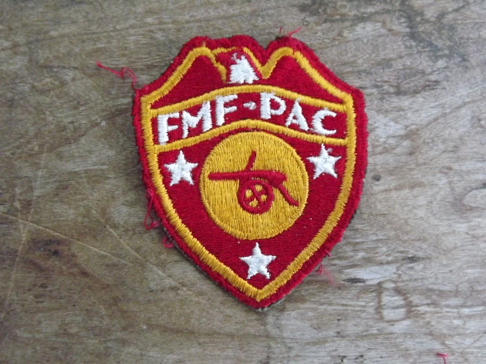 WW2 Marine Corps FMF-PAC Artillery Battalions Patch - INV# A6066