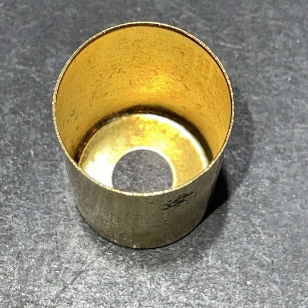 BRASS PLATED ~ Candle Socket Covers ~ 1 15/16”Tall ~E12 Candelabra Base