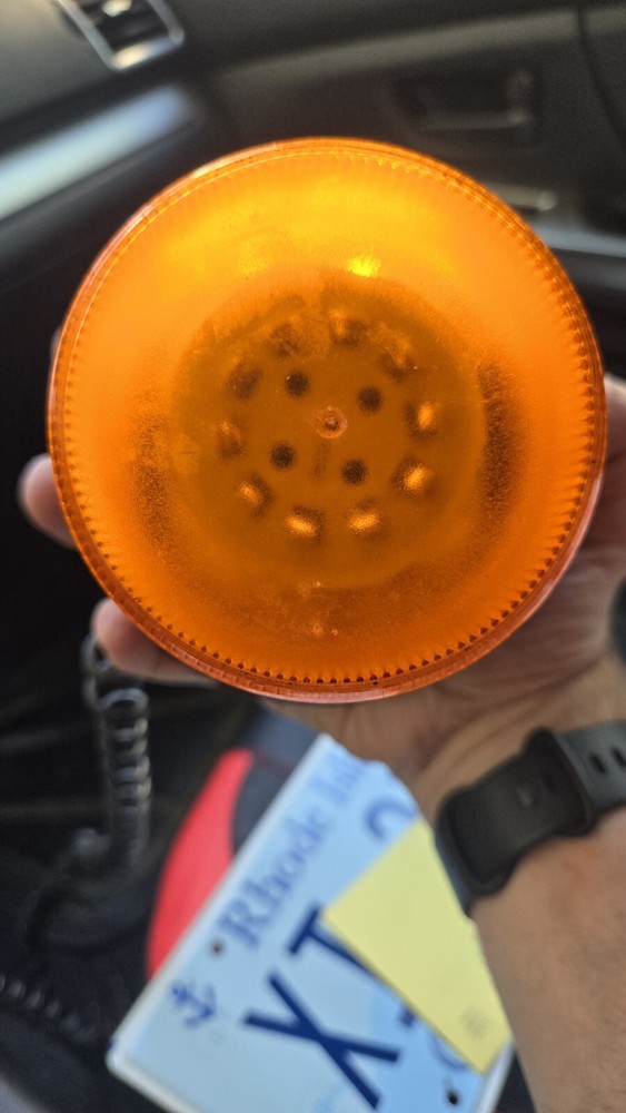 Amber Emergency strobe Light! Car topper!