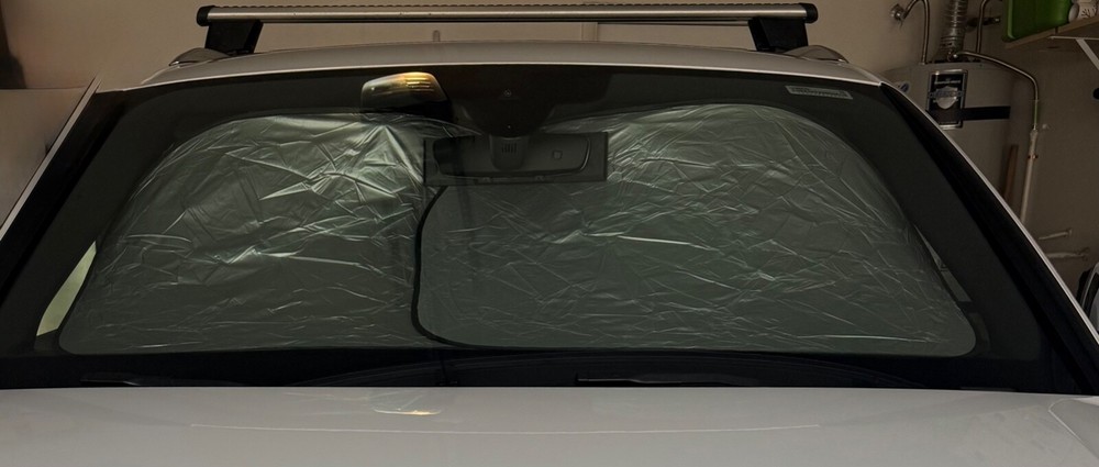 Car Windshield Sun Shade, UV Rays Blocker, Foldable, Protector, 28"×31", 2 Pcs