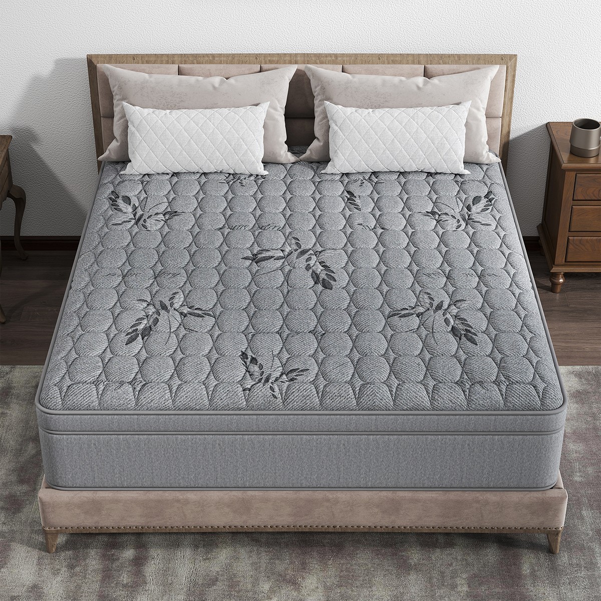 12/14-Inch Gel Memory Foam Hybrid Spring Mattress in a Box