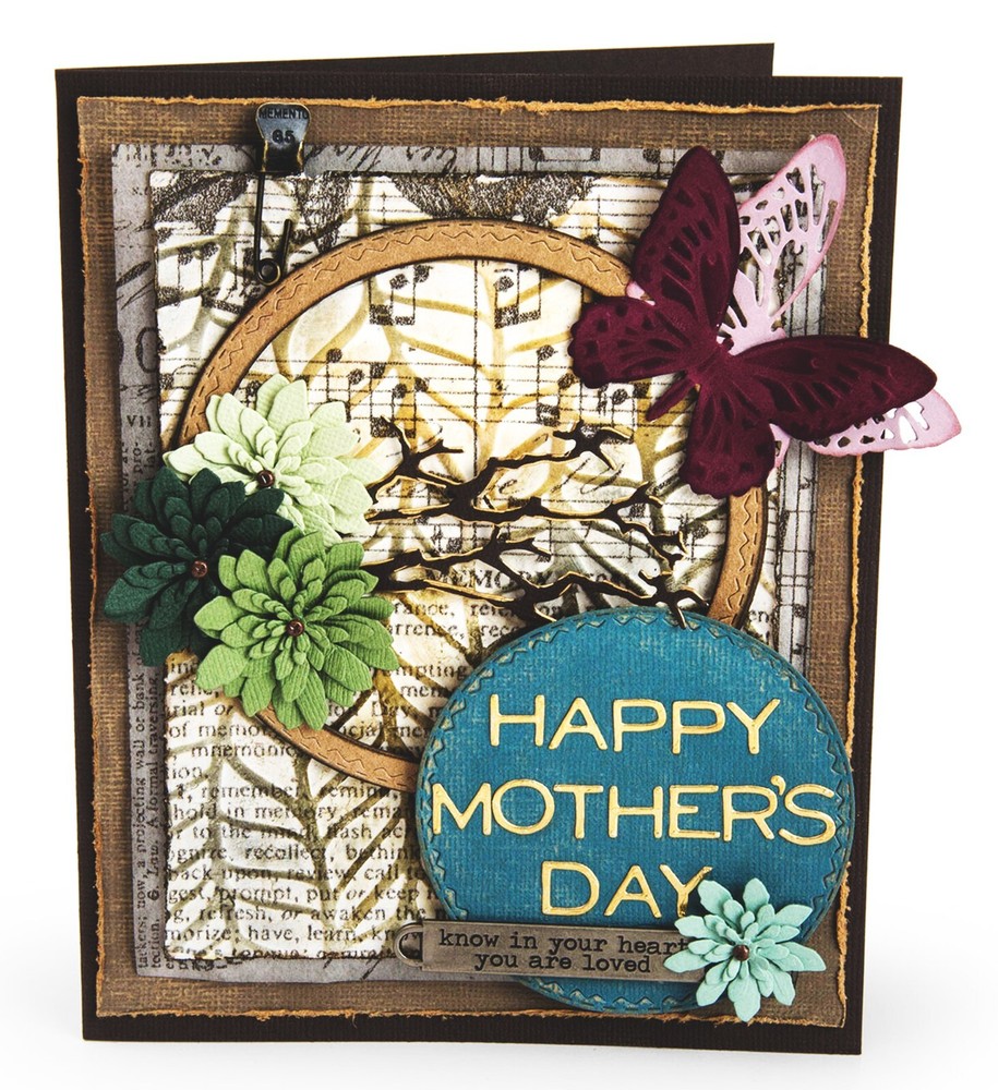 Sizzix Thinlits Detailed Butterflies set #661182 Retail $22.99 by Tim Holtz