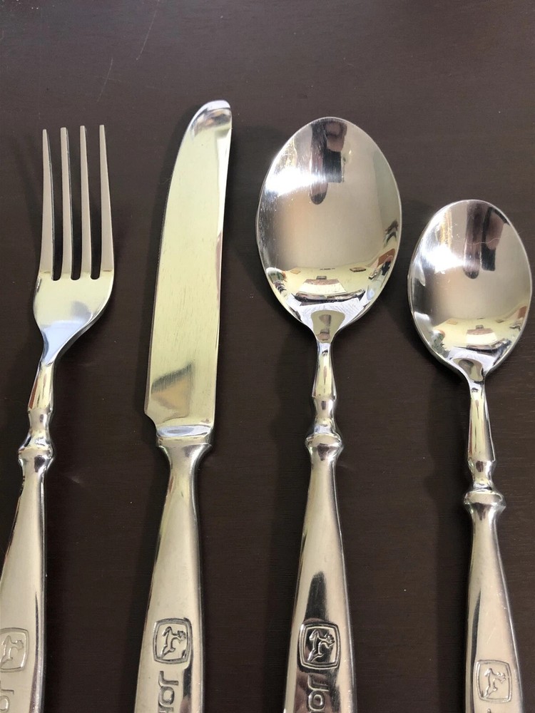 JOHN DEERE - ENGRAVED - Stainless Flatware Silverware YOUR CHOICE - GIBSON