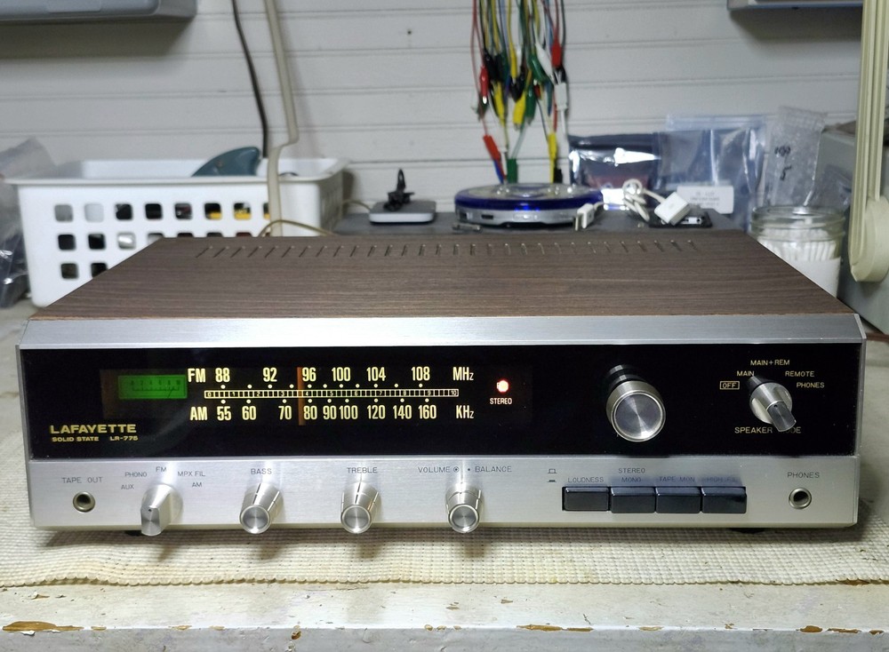 Lafayette LR-775 Integrated Stereo Receiver - Works, Tuner Issues