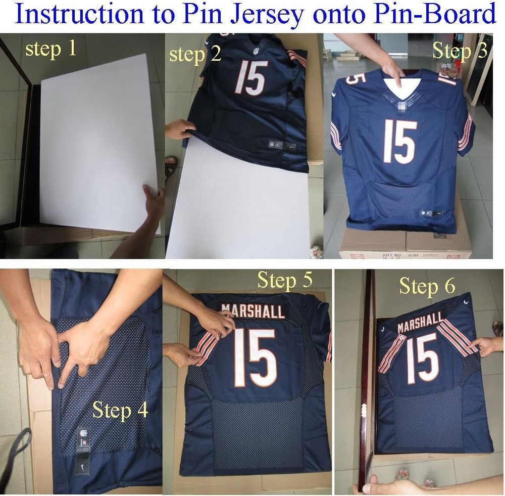 Jersey Display Frame Case Large Frames Shadow Box Lockable with UV Black