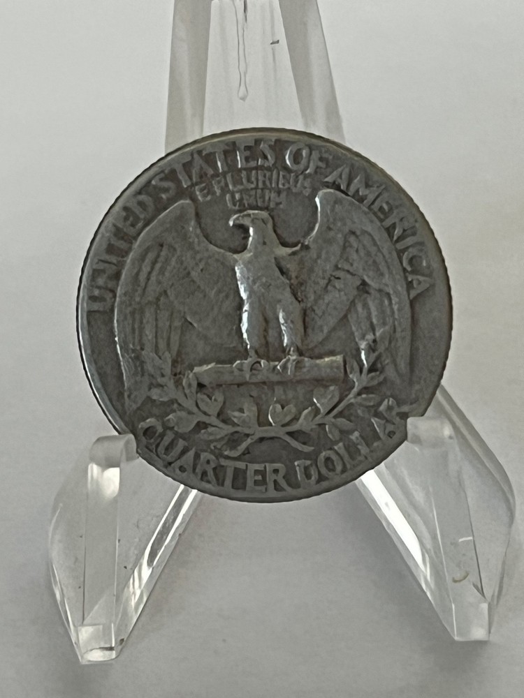 1957 Washington quarter 90% silver # HB93