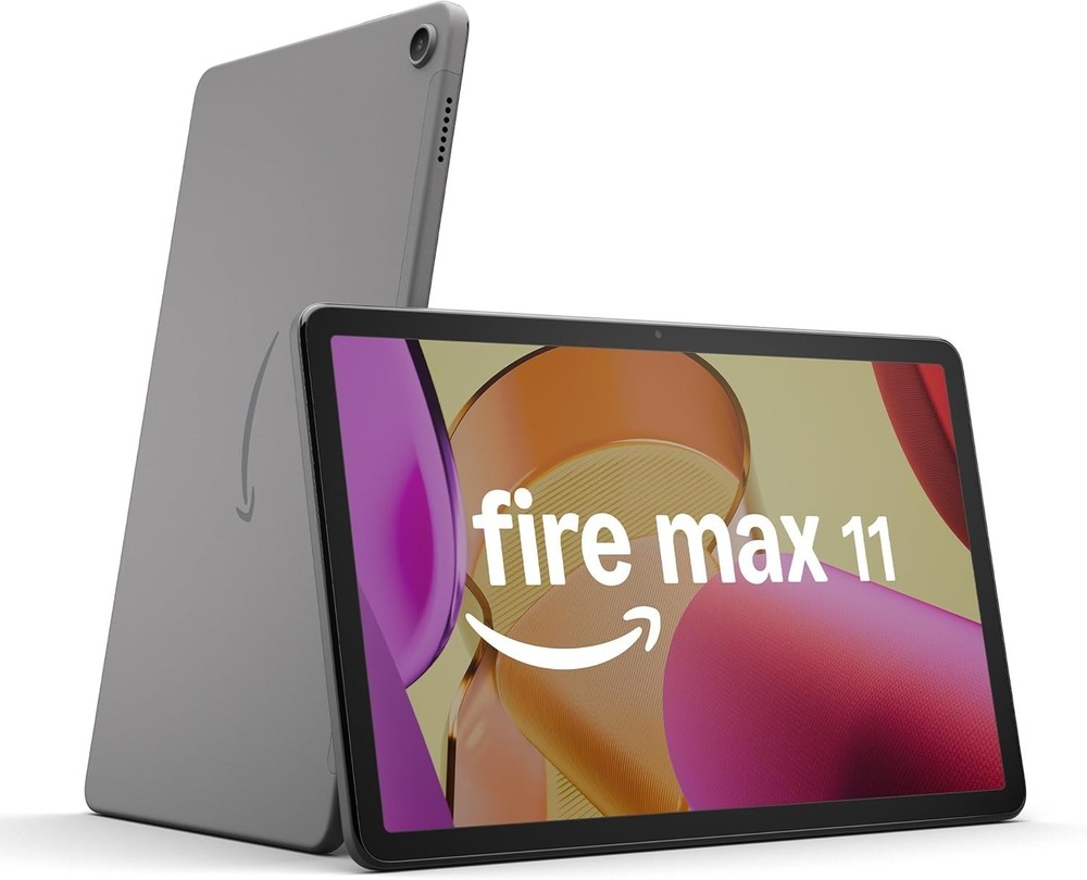 Amazon Fire Max 11 tablet (newest model) vivid 64 GB With Lockscreen Ads Gray