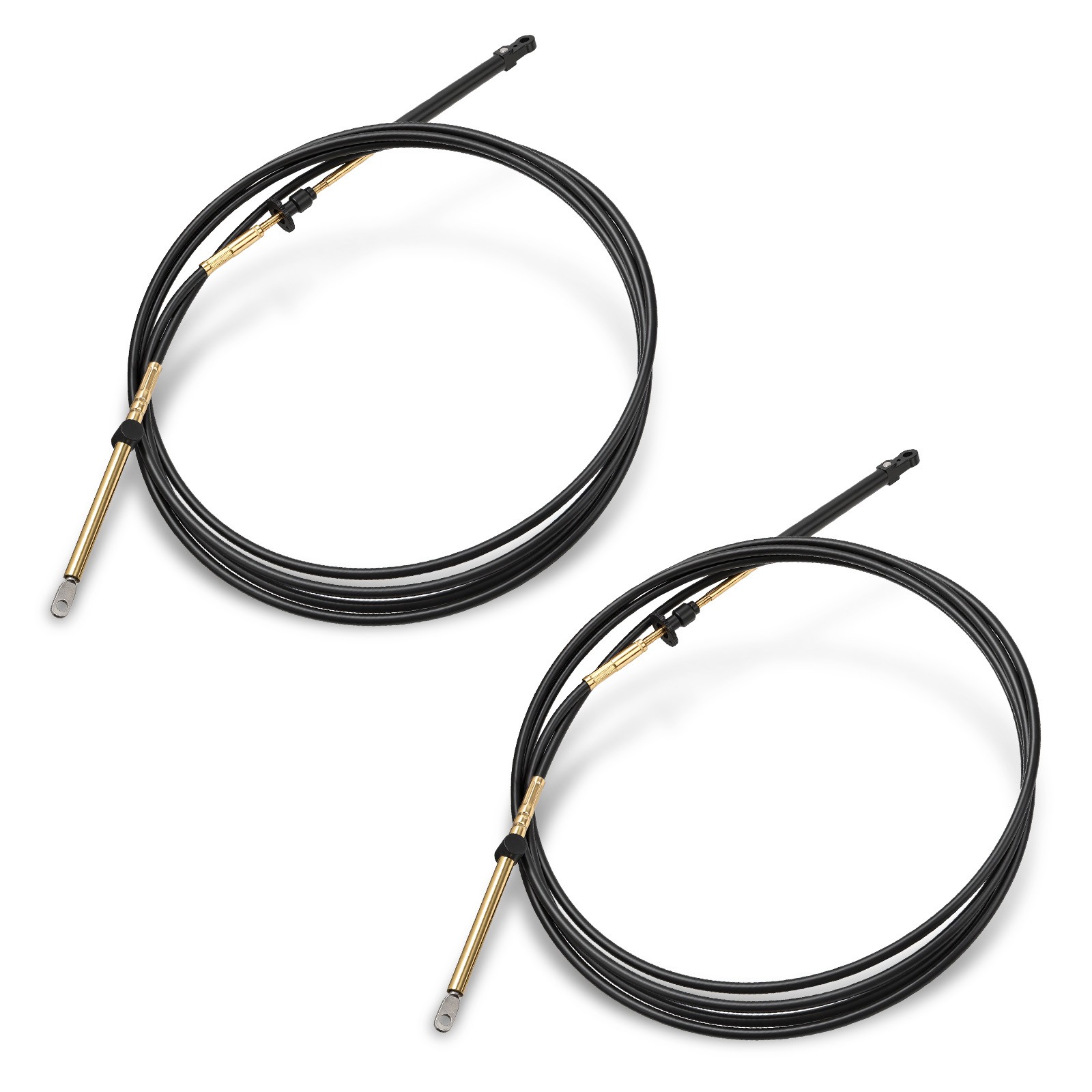 2 Pcs Throttle Shift Remote Control Cable For Johnson Evinrude OMC BRP 1979-1994