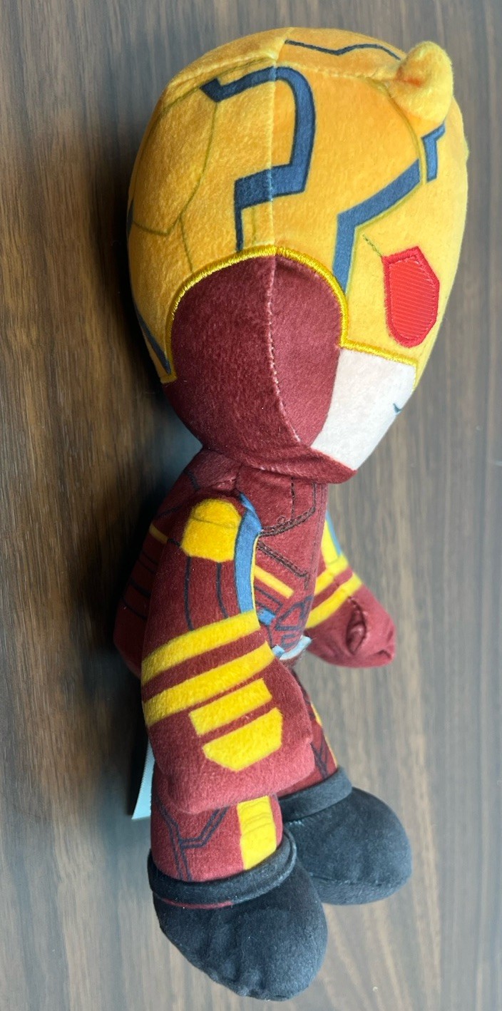 Marvel Plush Lot of 3 Mattel Daredevil 9” Ty Black Panther 6” Ty Spider-Man 6”