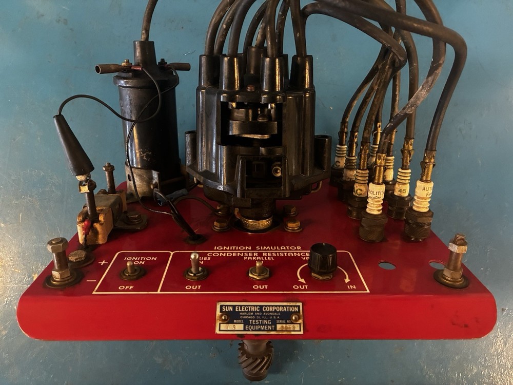 Sun Ignition System Simulator Distributer Tester Sun Distributer Simulator