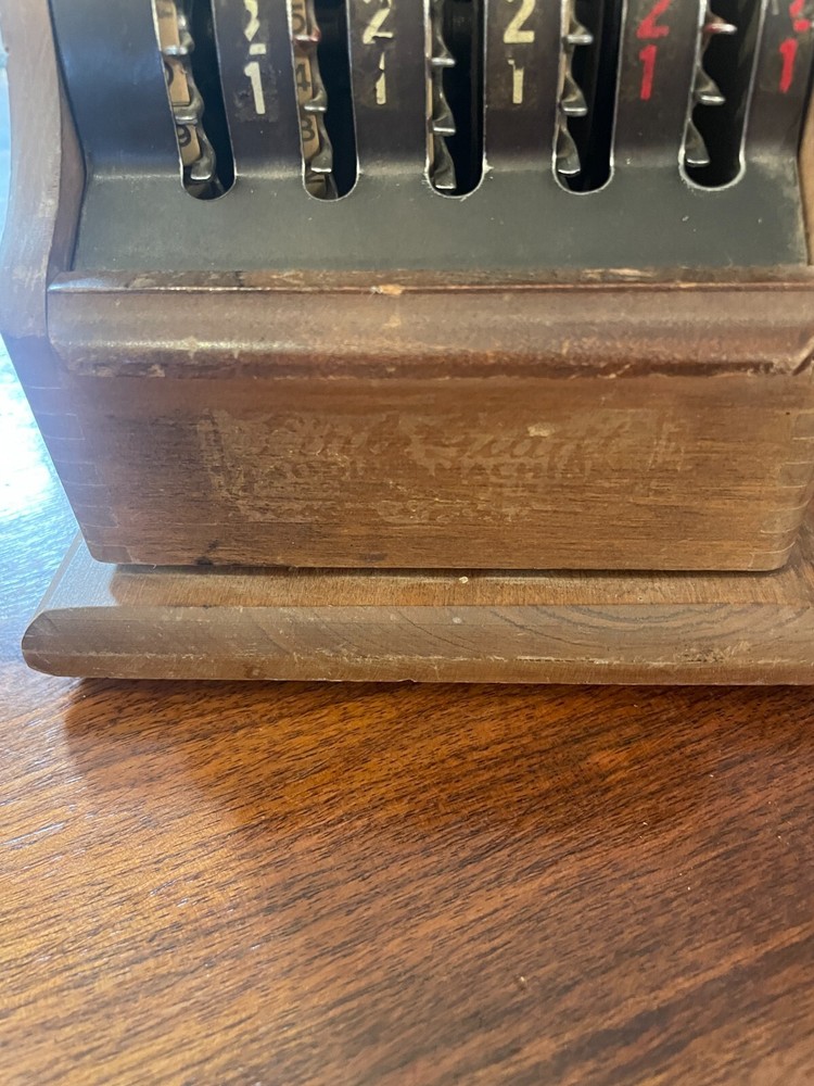 Vintage Antique Adding Machine Little Giant No Front Plate