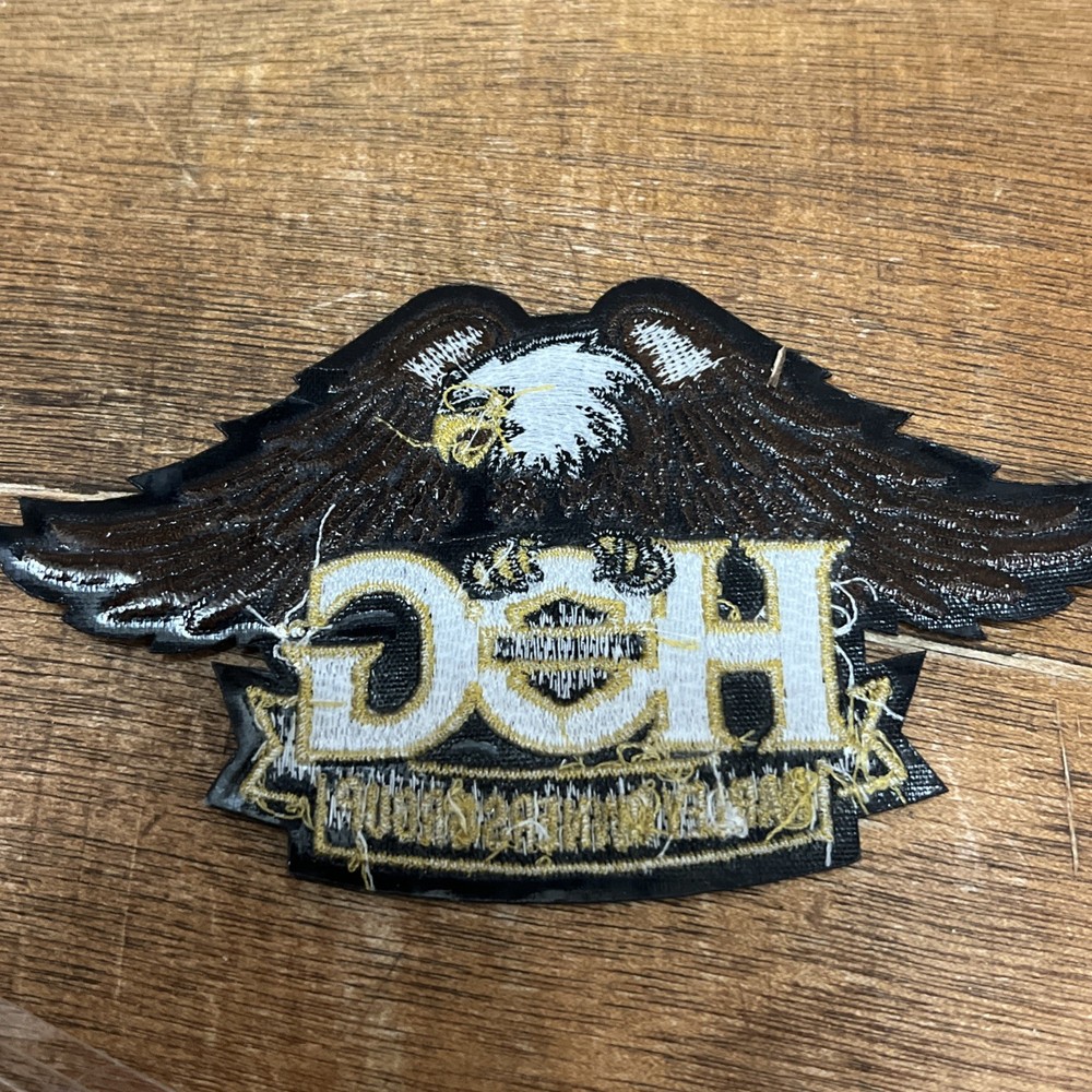 Authentic Harley Davidson Owners Group HOG Eagle Pin & Patch Lot