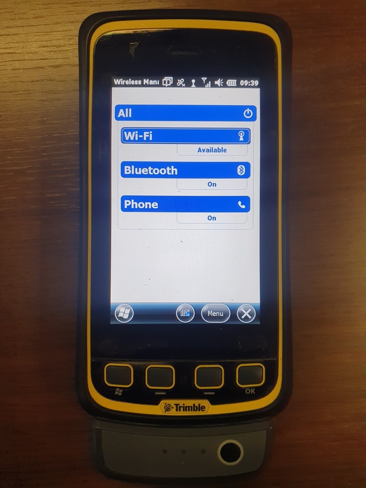 Trimble T41 / Slate data collector with Trimble Access 2017.24 GNSS software