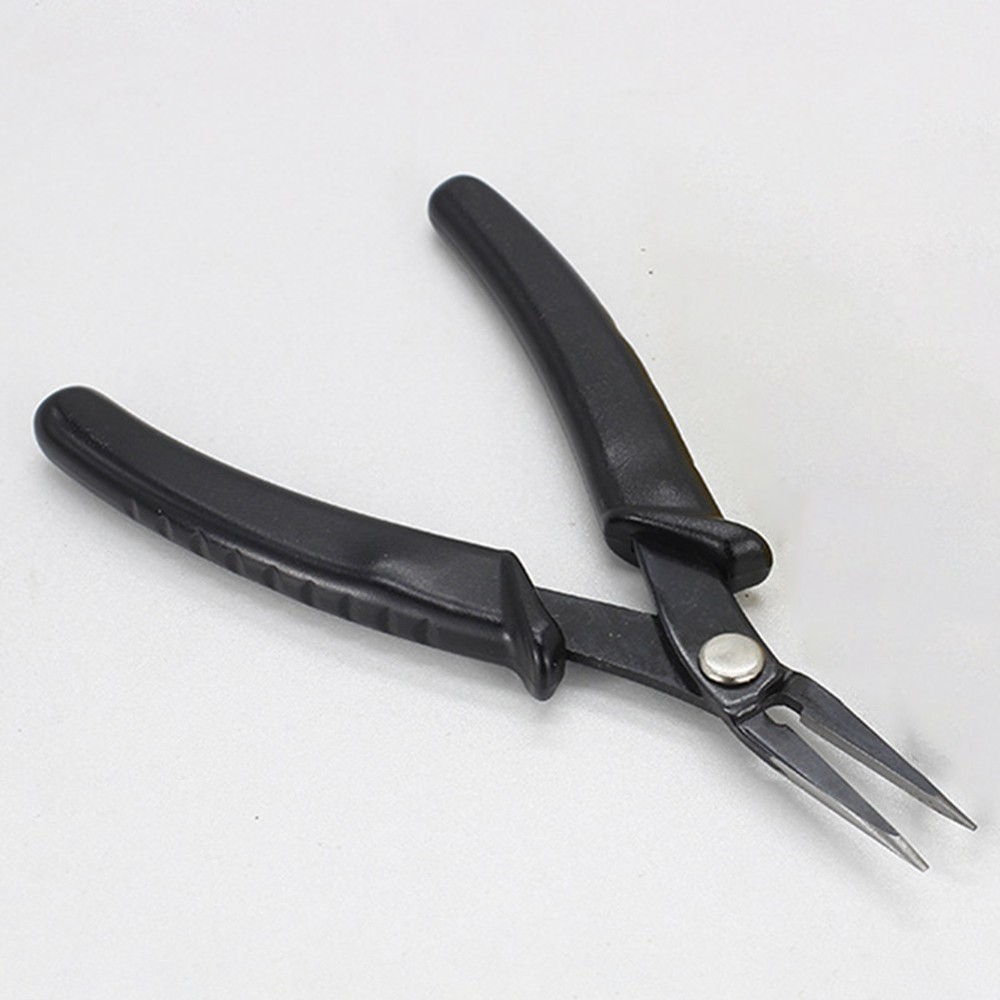 Diagonal Cutters for Precision Wire and Cable Electronics Repair Black
