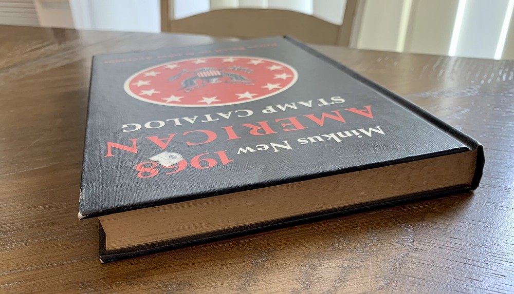 Minkus New 1968 American Stamp Catalog HC Book Hardback