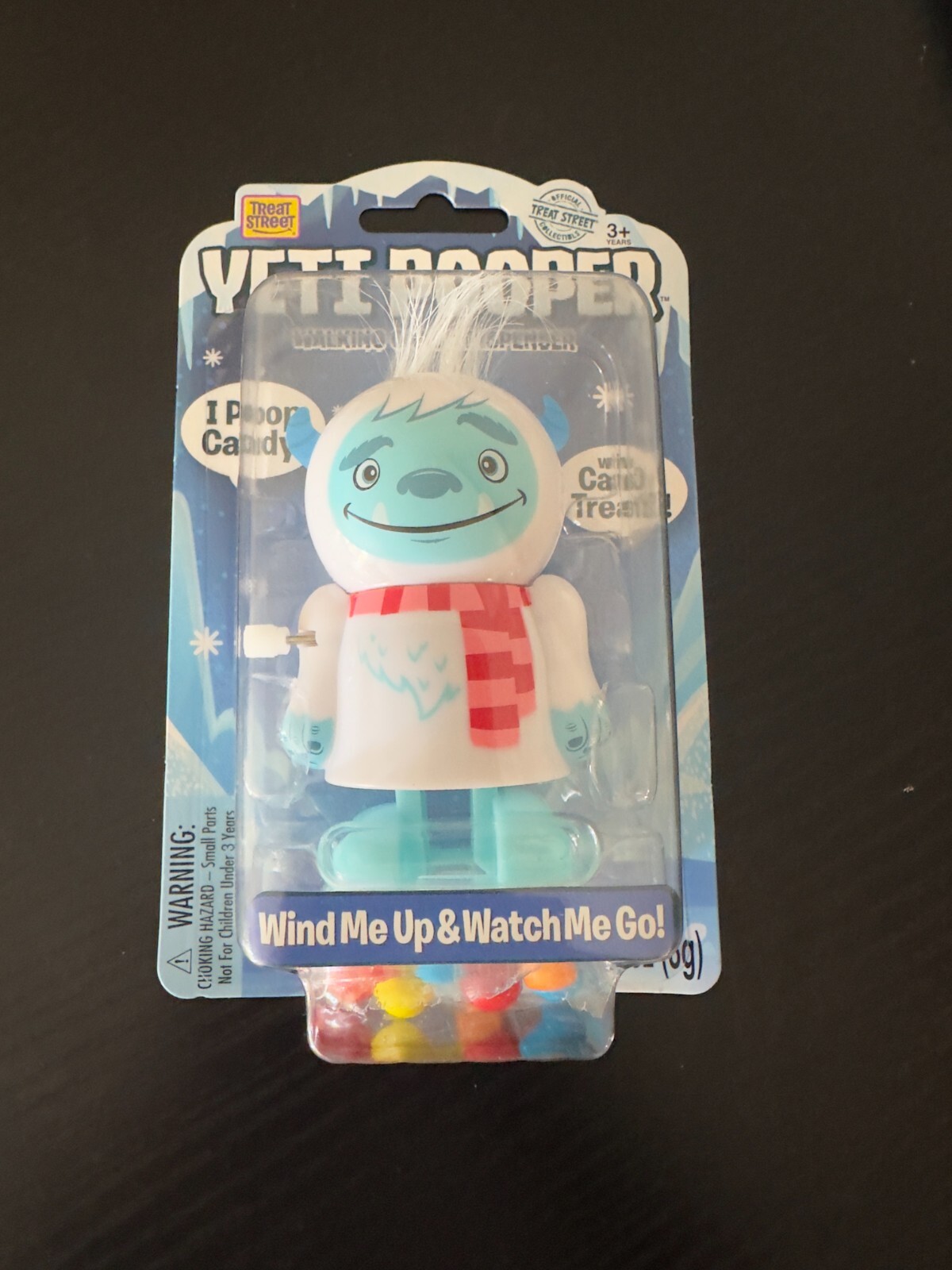 Treat Street Yeti Pooper Walking Candy Dispenser Wind-Up Toy, 2 Colors Available