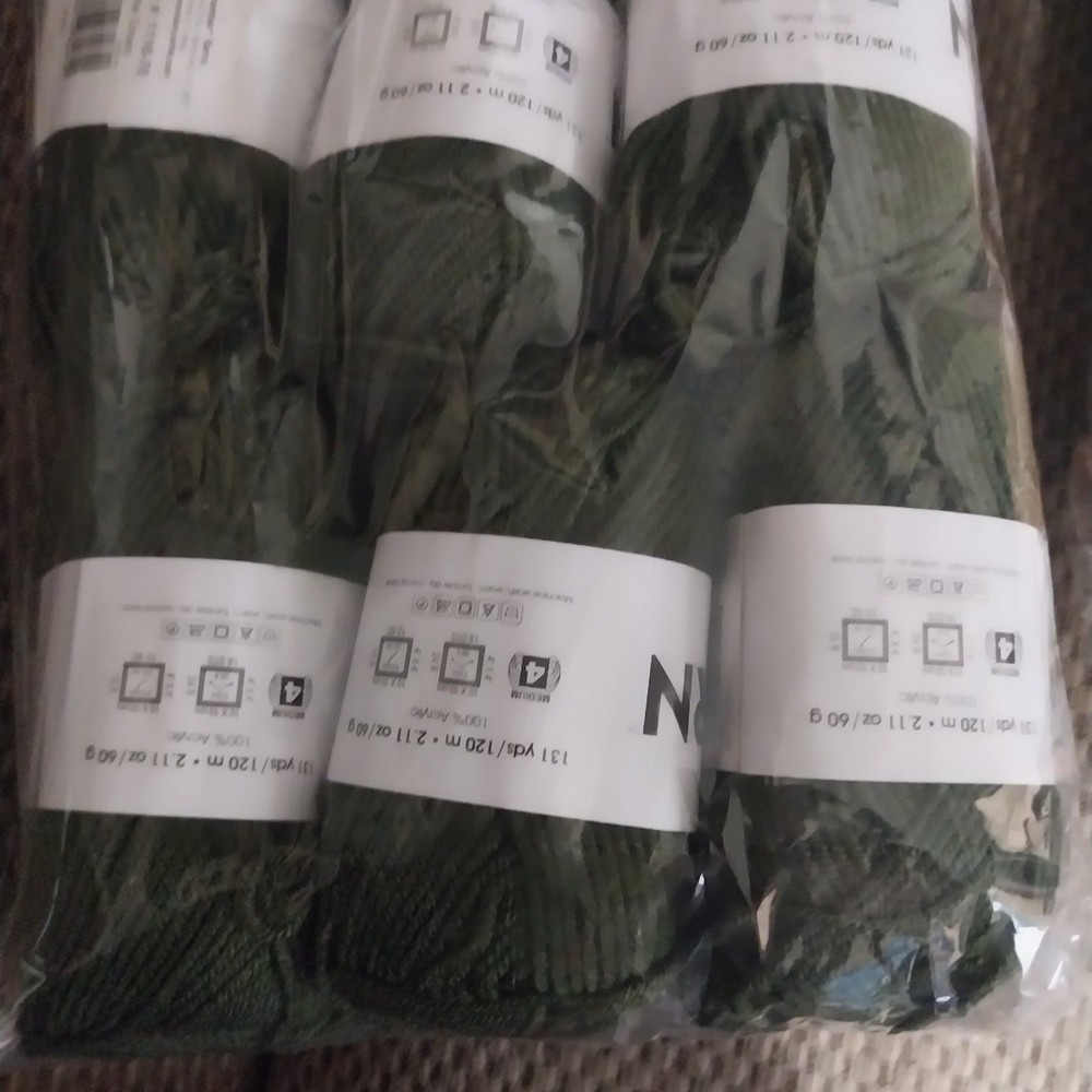 New Premier Yarn "Pine Green"