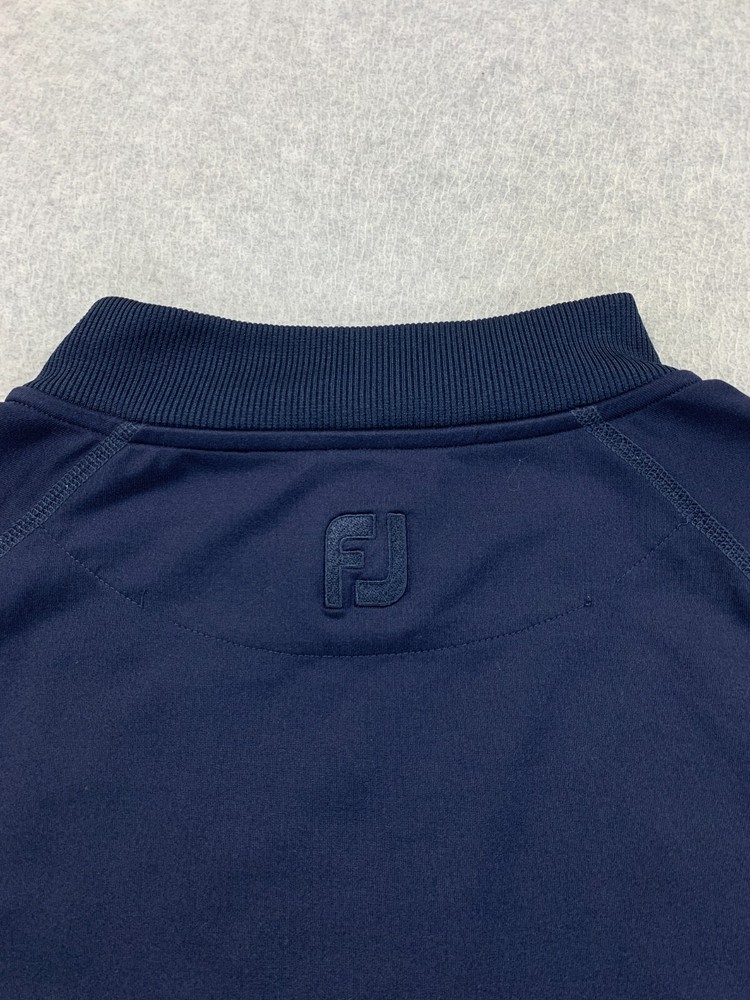 Footjoy Half Zip Pullover Golf Jacket (Men's XL) Blue
