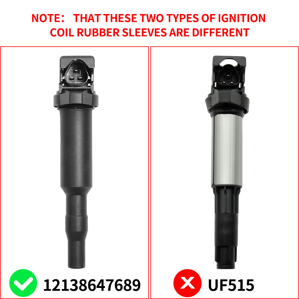 6 Pack Ignition Coil & Spark plugs for BMW 128i 328i 335i 528i 535i X5 X3 UF592