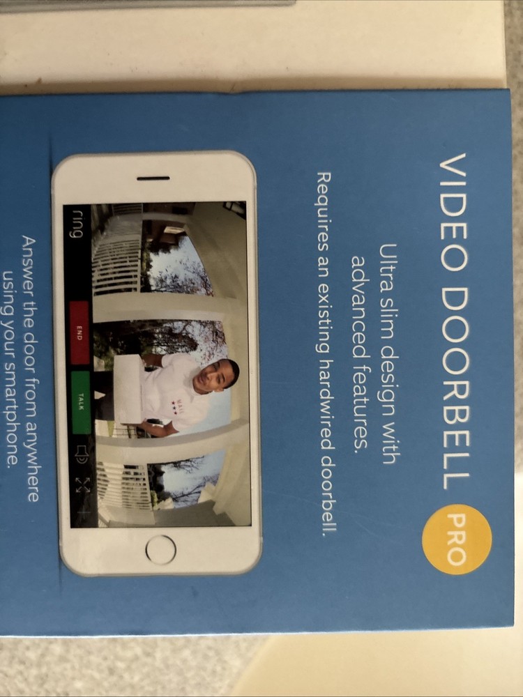 Ring Video Doorbell Pro Opened Never Used