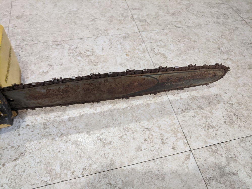 mcculloch mini mac 6 chainsaw