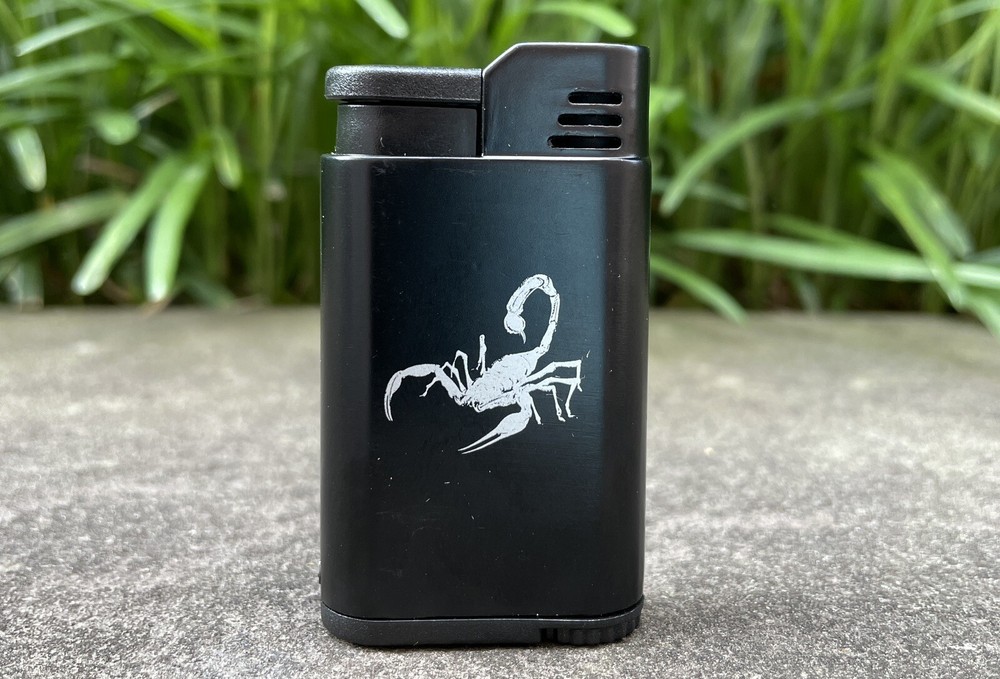 Camacho Cigars Scorpion Logo Single Jet Torch Lighter