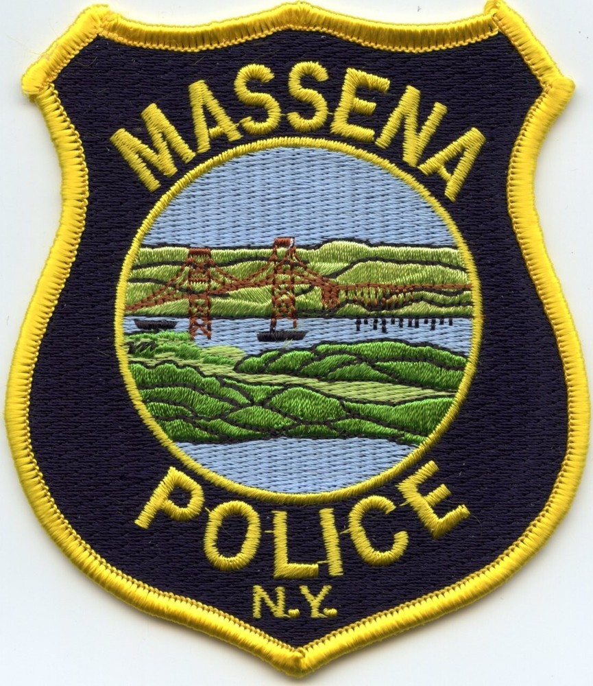 MASSENA NEW YORK POLICE PATCH