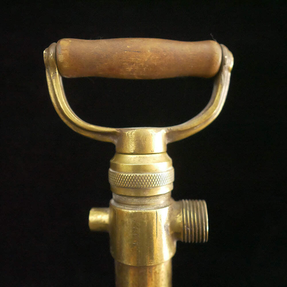 Bilge Pump, Antique, Brass, 21-3/4”