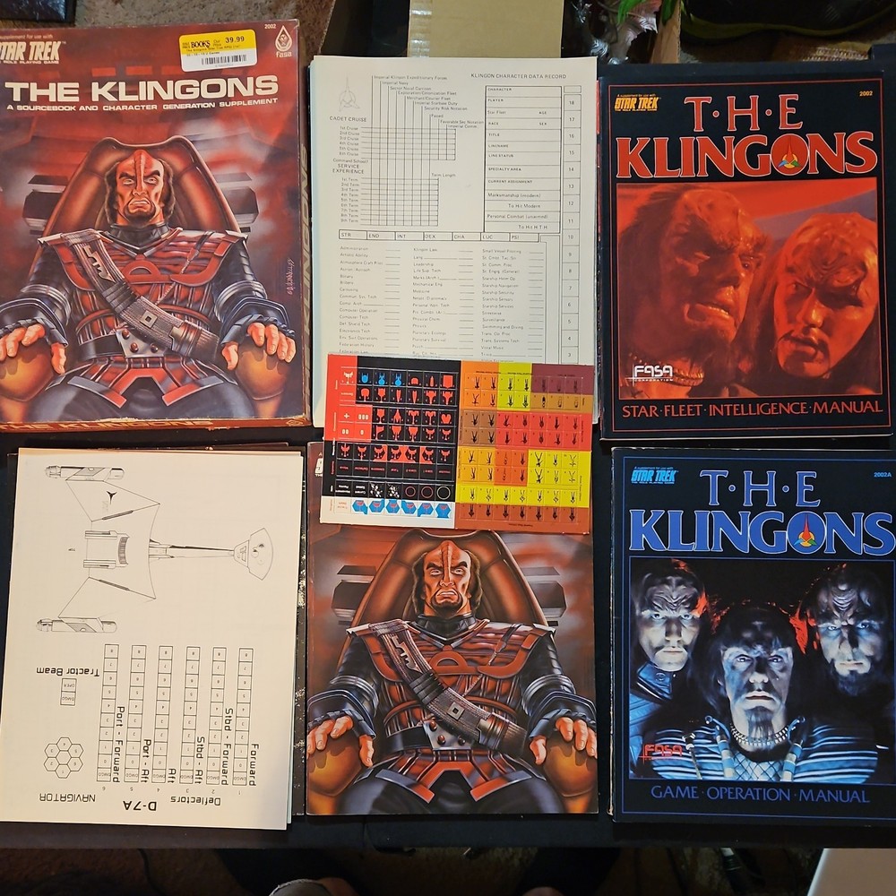 Star Trek RPG Bundle Vintage 1984