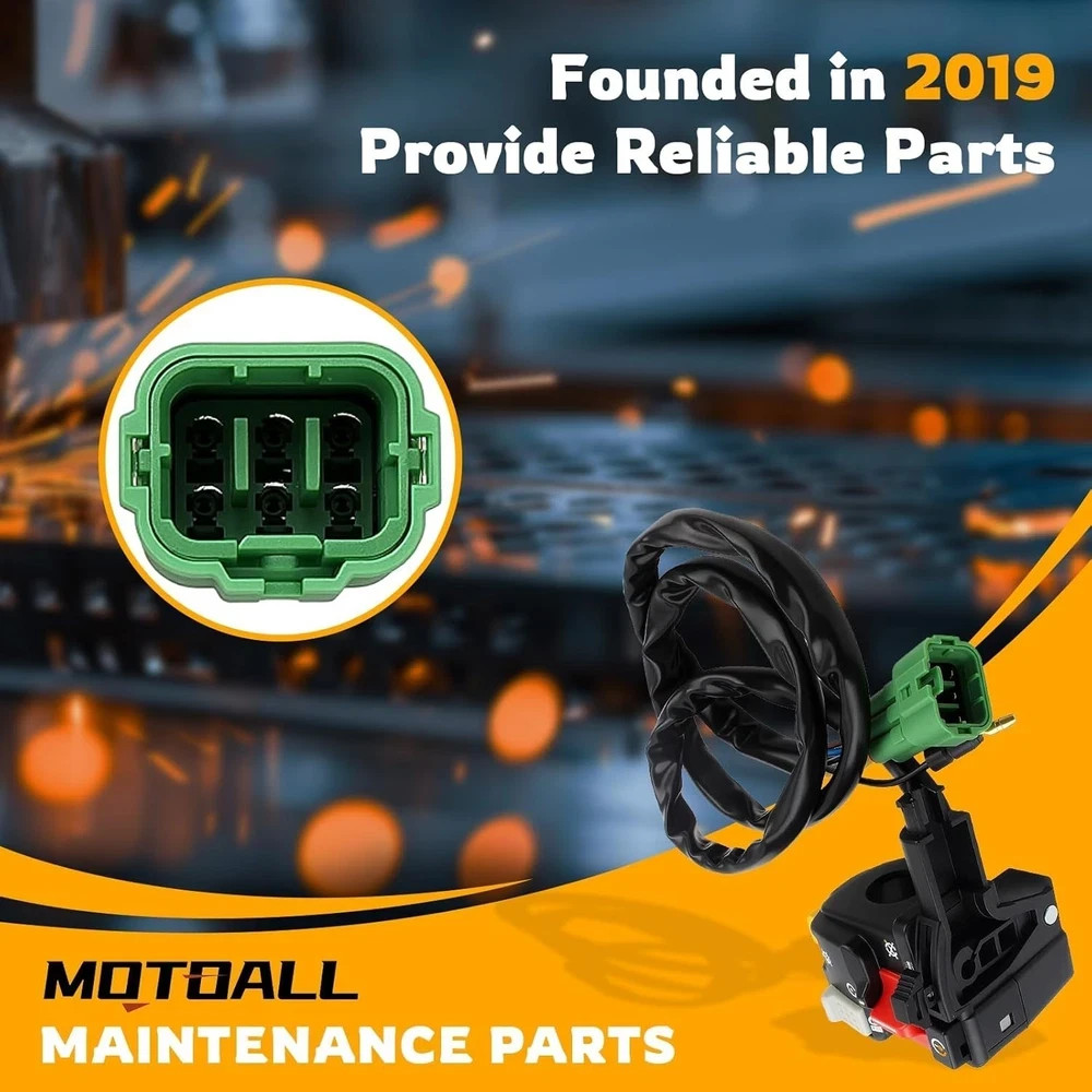 Starter Switch for Foreman TRX 400 450 Headlight Start Stop Choke Left