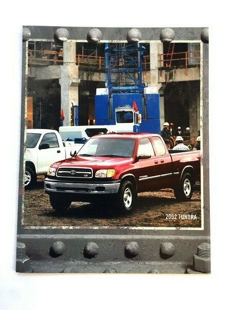2002 Toyota Tundra Truck Original Sales Brochure Catalog - Pickup