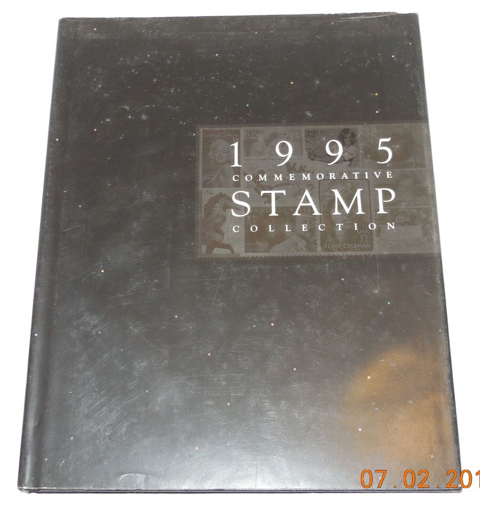 1995 Commemorative Stamp Collection by US Postal Service HB book NO STAMPS