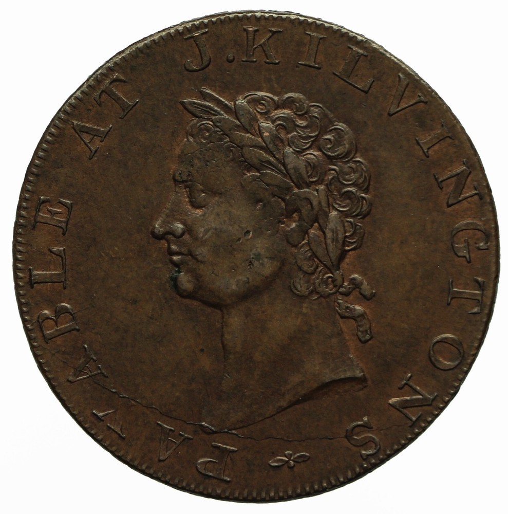 Middlesex Kilvington's Halfpenny Token 1795 D&H 346