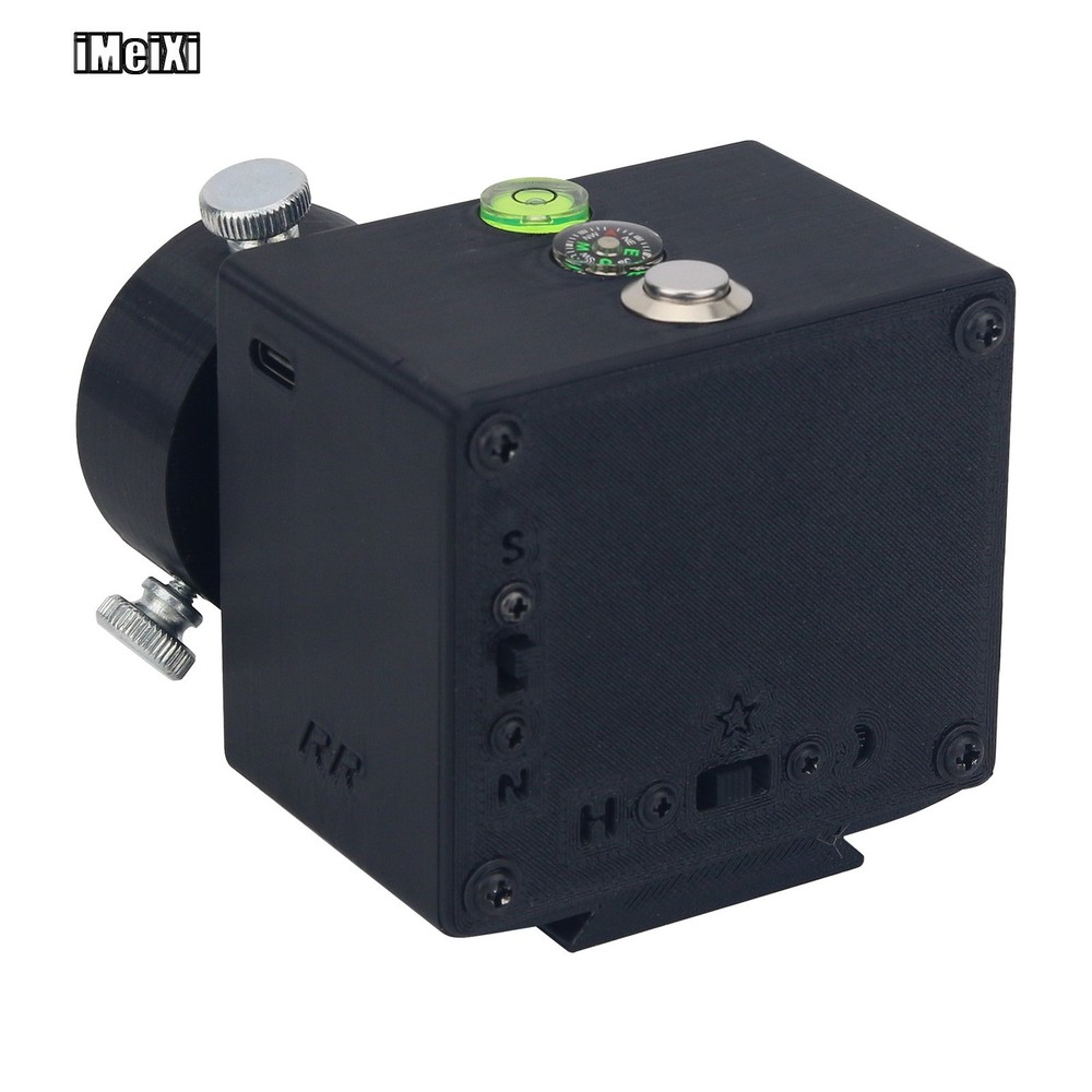 Third Generation Upgraded 3D-Printed Harmonic Equatorial Mount with Latitude new