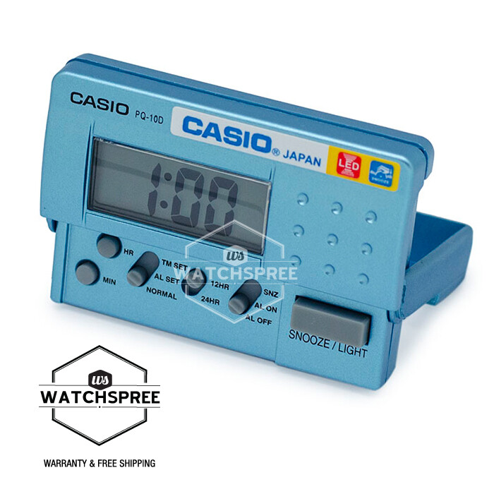 Casio Alarm Clock PQ10D-2R
