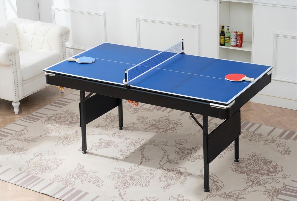 Muitfunctional Indoor Game Table 3 in1 Billiard Table Table Tennis Dining Table