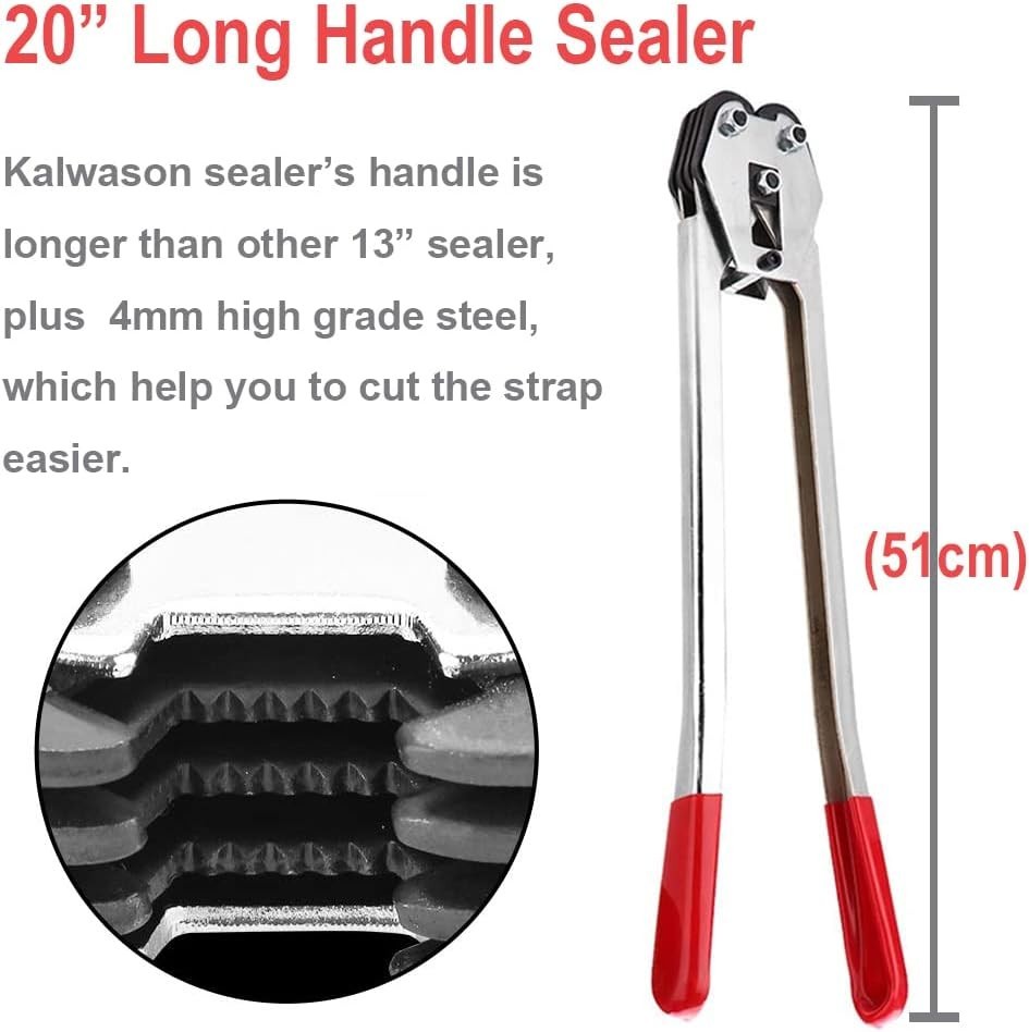 Binding Tool Kit for Strapping - Poly Strapping Tensioner Cutter & Sealer Man...