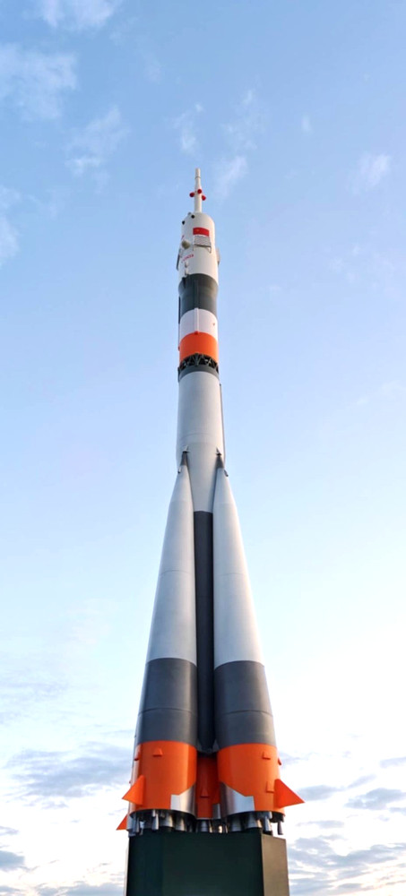 Soyuz 2.1a MS-23 Russian Model Spacecraft