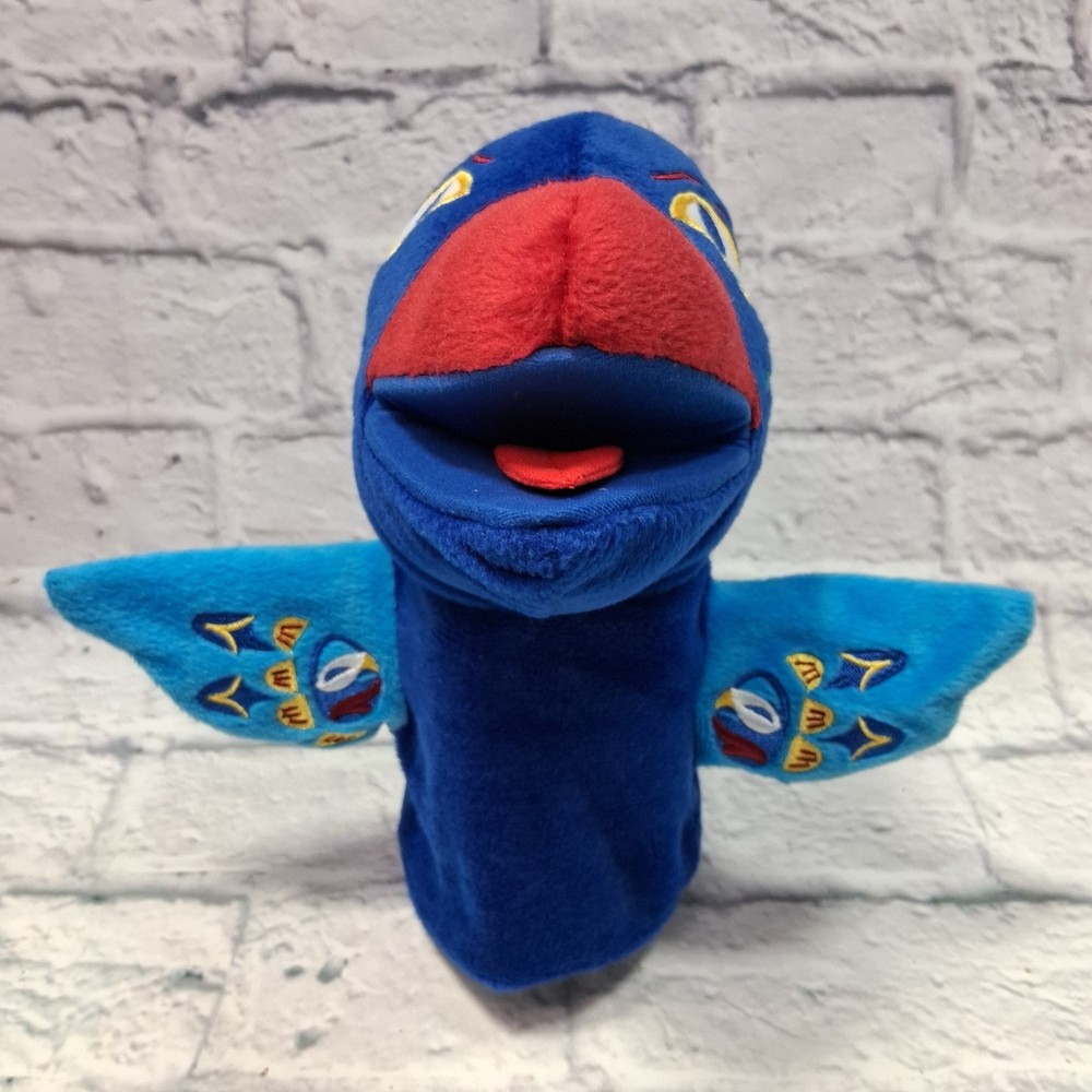 Tricky The Raven Puppet Native Explore Storytellers Collection 9" Plush EUC