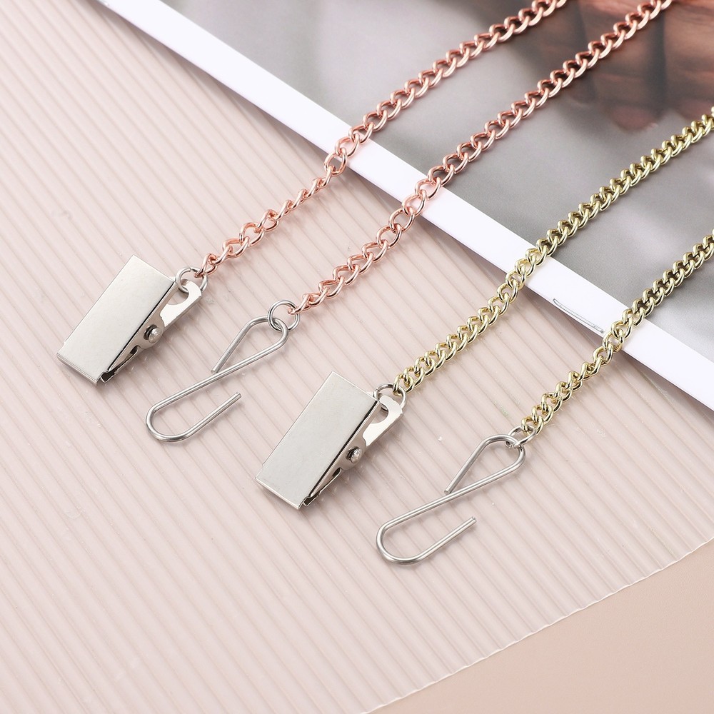Zipper Helper Pull, Zipper Puller with Clip, Rose Gold