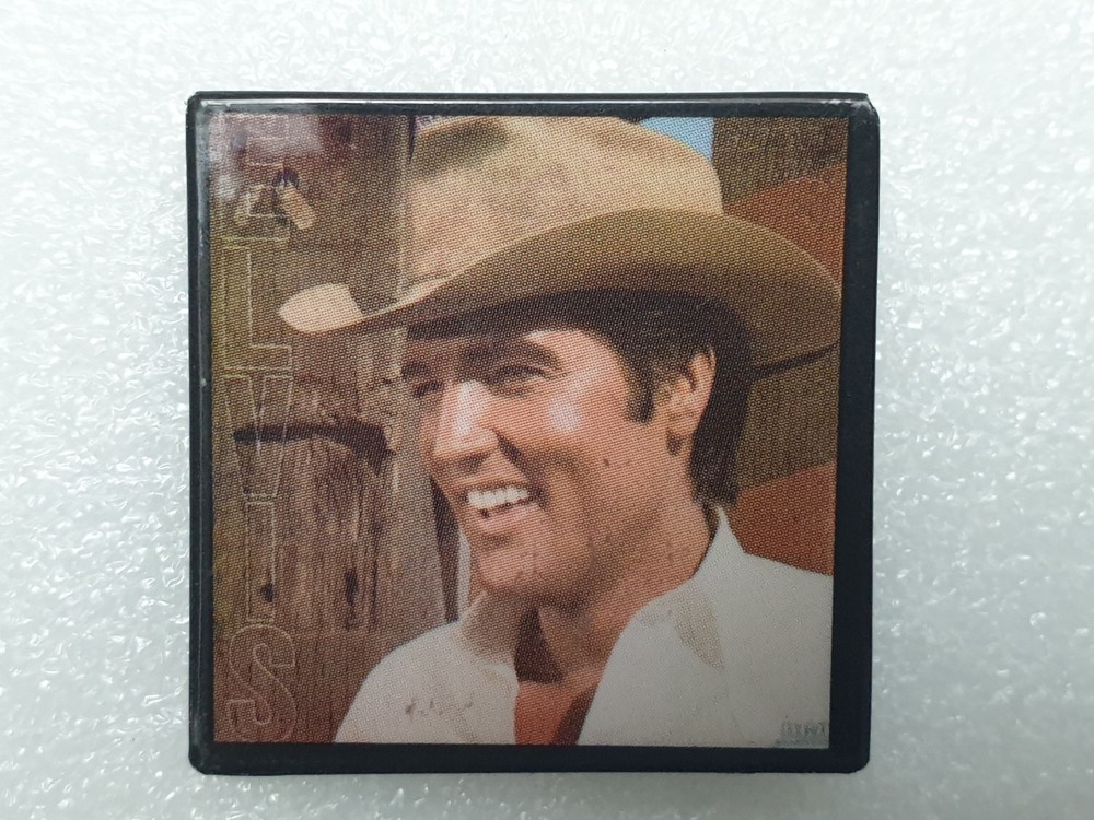 Pin. Badge. Elvis Presley.