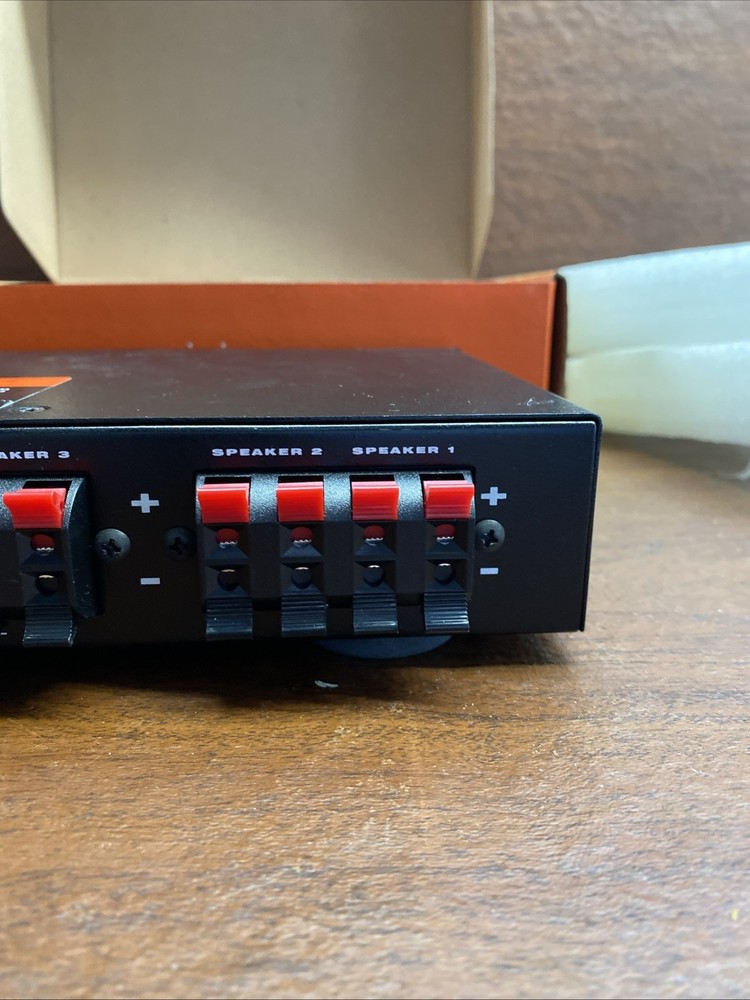 MODERNO ~ 4 - ZONE SPEAKER SELECTOR SWITCH ~ MODEL # MS-4